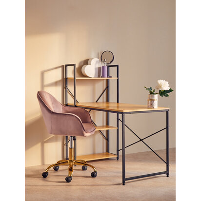 Purple Swivel Mirror