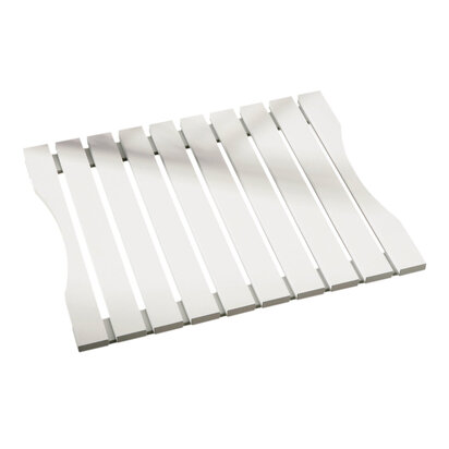 Portland White Wood Slatted Duckboard