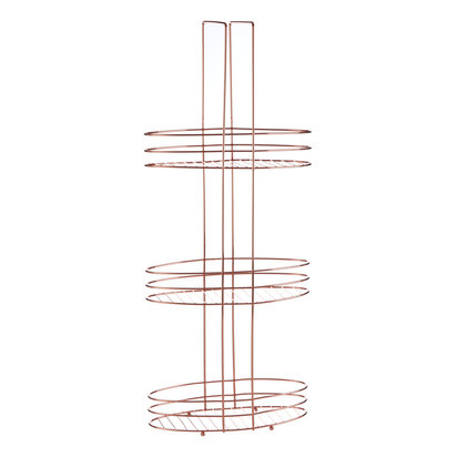 Dara 3 Tier Copper Plated Storage Rack