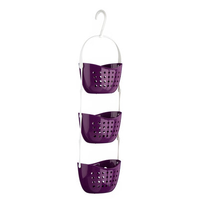 Veroford 3 Tier Purple Shower Caddy