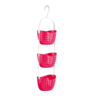 Veroford 3 Tier Hot Pink Shower Caddy