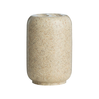 Delerton Natural Stone Effect Toothbrush Holder