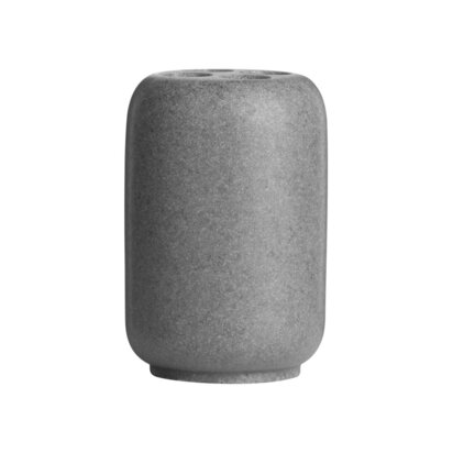 Delerton Grey Stone Toothbrush Holder