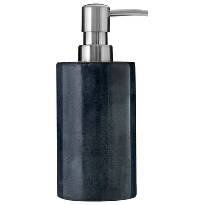 Kamal Dark Grey Marble Effect Lotion Dispenser