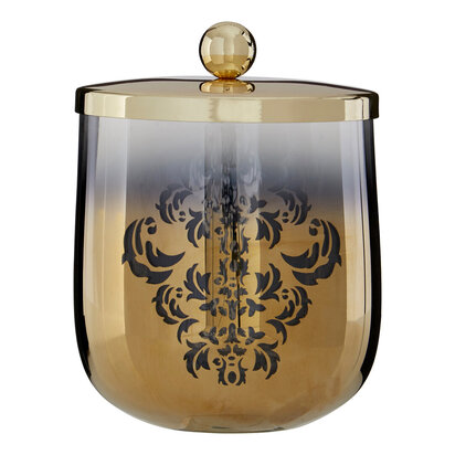 Elissa Gold Ombre Cotton Jar