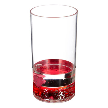 Acrylic Hearts Tumbler