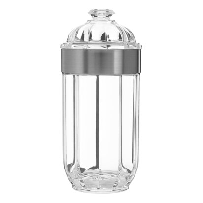 Guan Large Silver Acrylic Storage Jar