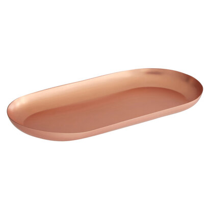 Traze Copper Finish Tray