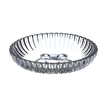 Ticino Brittany Clear Glass Soap Dish