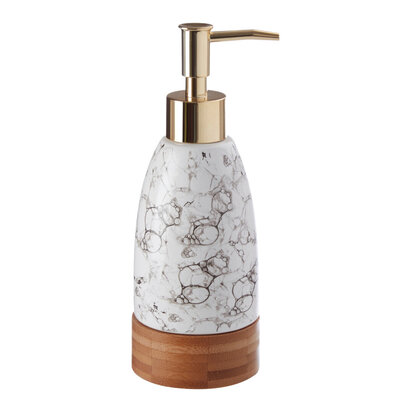 Earth 3 Piece Marble Print Bathroom Set