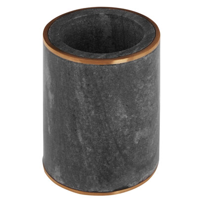Bosco Grey Marble and Gold Tumbler