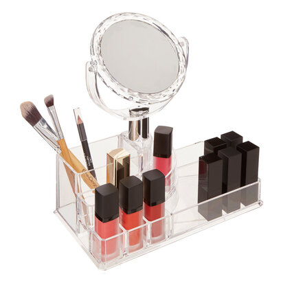 Selowhurst Cosmetic Organiser With Mirror