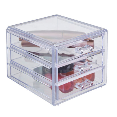 Selowhurst Cosmetic Organiser with 3 Drawers