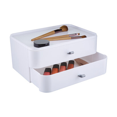 Selowhurst 2 Drawer Cosmetics Organiser