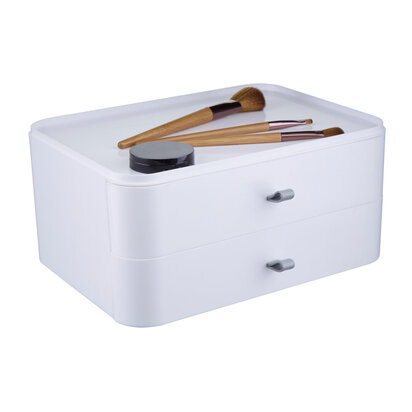 Selowhurst 2 Drawer Cosmetics Organiser