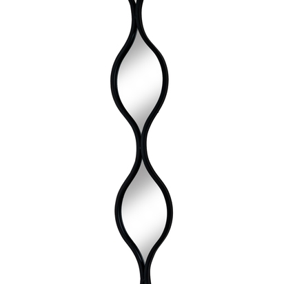 Decorative Hanging Black Mirror