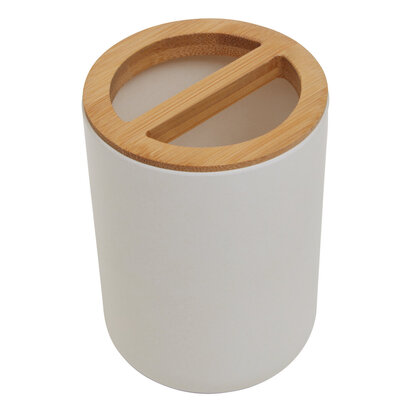 Canyon White Toothbrush Holder