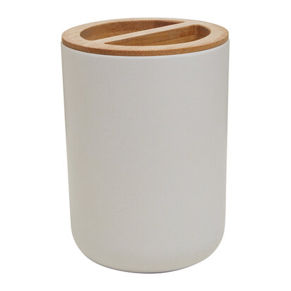 Canyon White Toothbrush Holder