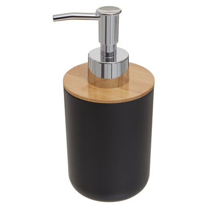 Canyon 300 ml Black Lotion Dispenser