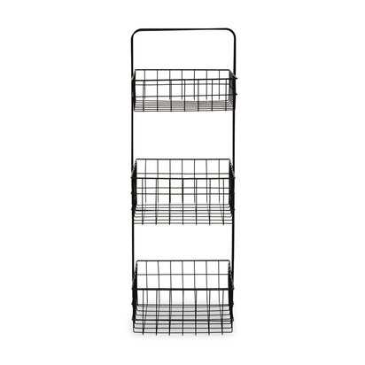 Kirby Three Tier Black Storage Caddy