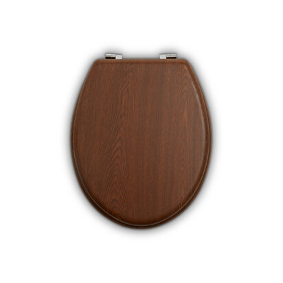 Brooks Dark Oak Toilet Seat