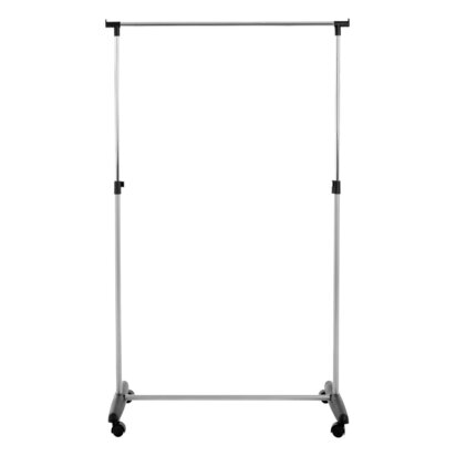 Ralesi Chrome Clothes Rail with Wheels