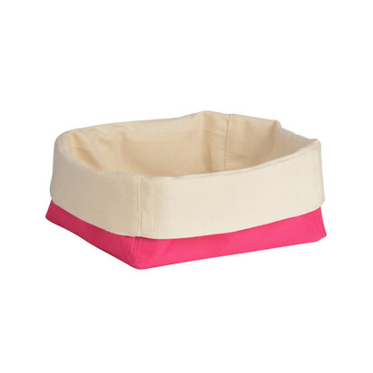 Theoicombe Pink And Cream Small Bread Basket