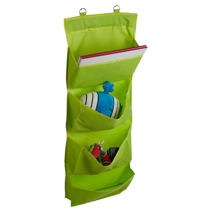 Verti Over Door Lime Green Hanging Organiser