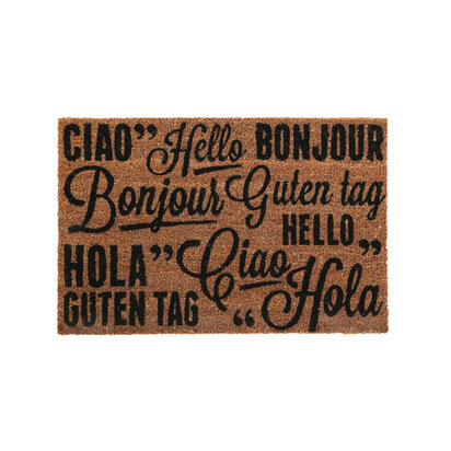 Coir Greetings Doormat