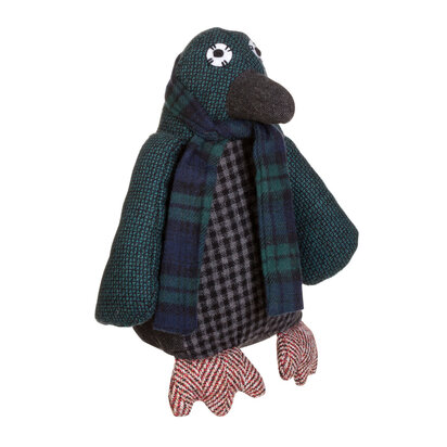Heritage Green Large Penguin Door Stop