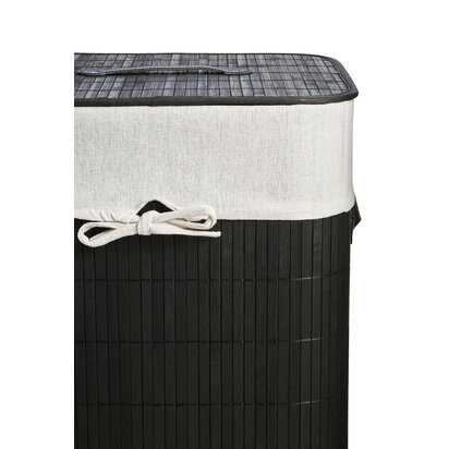 Kankyo Black Square Laundry Hamper