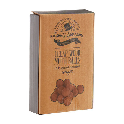 Dandy Sparrow 15 Piece Scented Cedar Balls