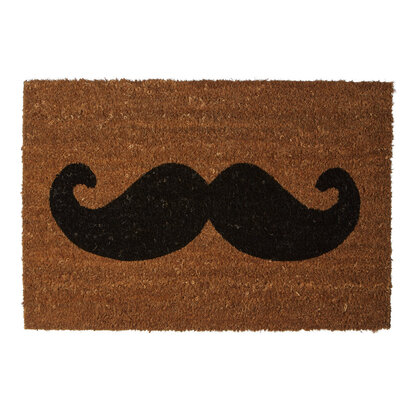 Moustache Coir Doormat