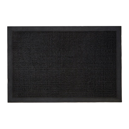 Filta Black Rubber Doormat