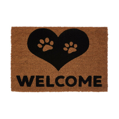 Siaufield Paw Heart Doormat
