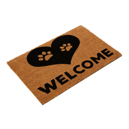 Siaufield Paw Heart Doormat