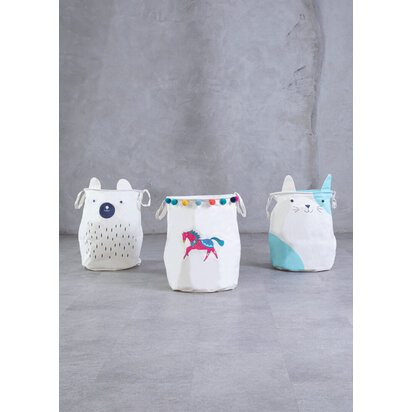 Mimo Cat Face Laundry Bag