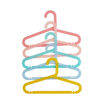 Spectrum 20 Piece Multicolour Kids Hanger Set