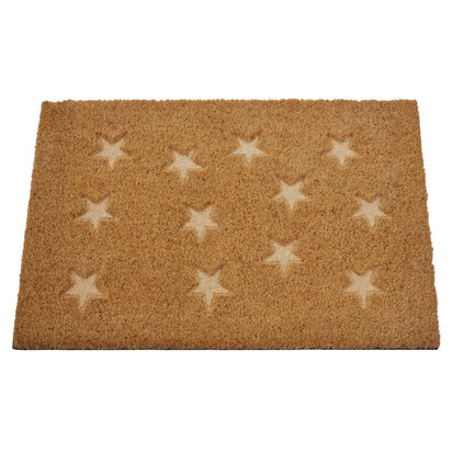 Filta Star embossed coir doormat