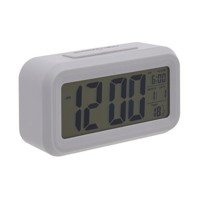 Camran Grey LCD Digital Clock