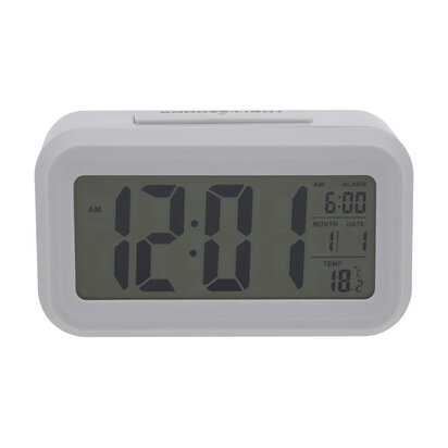 Camran Grey LCD Digital Clock