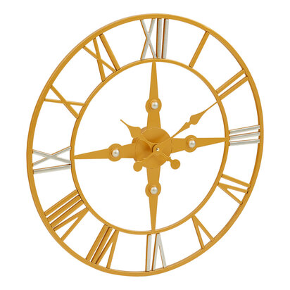 Vitus Gold and Silver Wall Clock