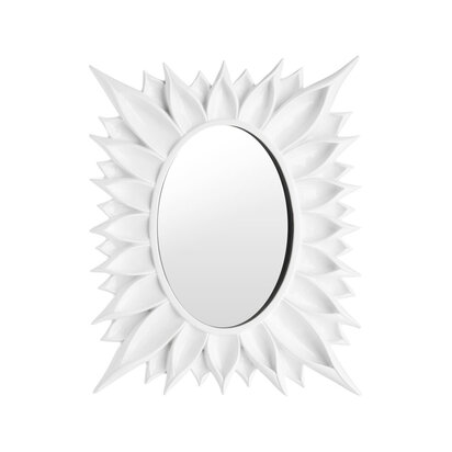 Maren White High Gloss 4 x 6 Photo Frame