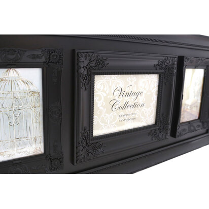 Maren Vintage Style Black Photo Frame