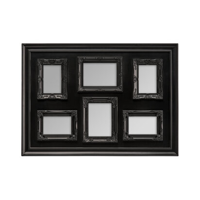 Maren Black Contemporary 6 Photo Frame