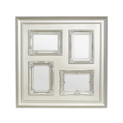 Maren Vintage Style Champagne 4 Photo Frame