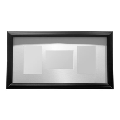 Maren Black 3 Photo Multi Photo Frame