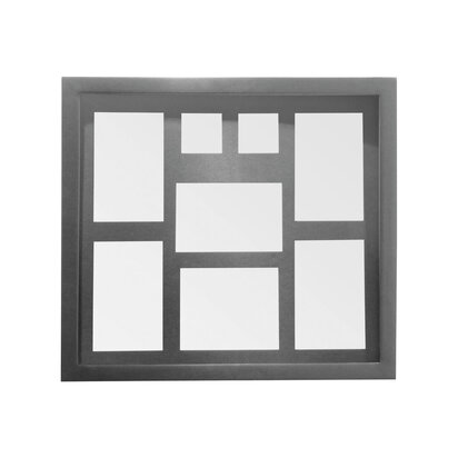 Ivyencott Silver 8 Photo Multi Photo Frame