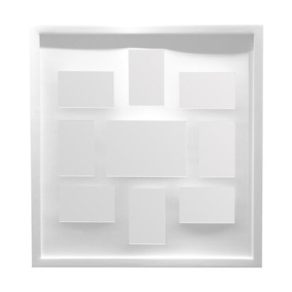 Ivyencott White 9 Multi Photo Frame