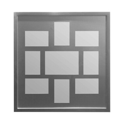 Ivyencott Silver 9 Rectangular Multi Photo Frame